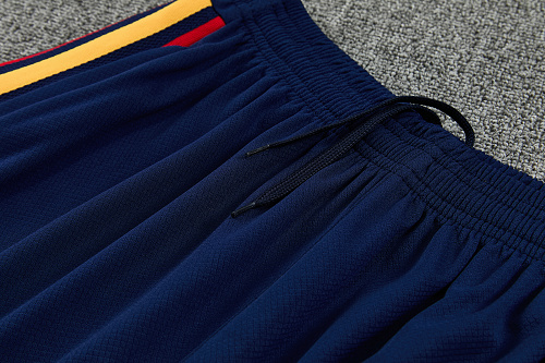 2026 Spain royal blue vest training suit S-XXL
