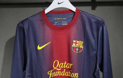 Retro 12/13 Barcelona Home long sleeve player version Size S-3XL