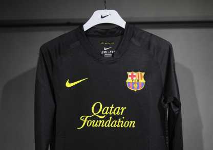Retro 11/12 Barcelona Away long sleeve player version Size S-3XL