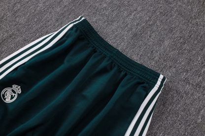 26/27 re@l Medrid Dark green with white edges Full-Zip Jacket Suit