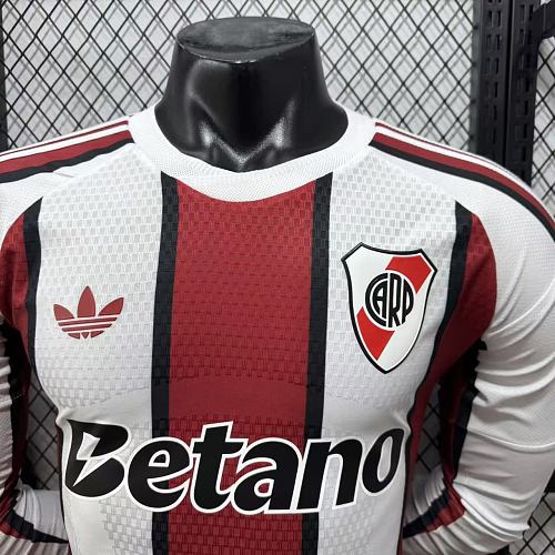26/27 River Plate away long sleeve player version S-4XL