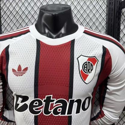 26/27 River Plate away long sleeve player version S-4XL