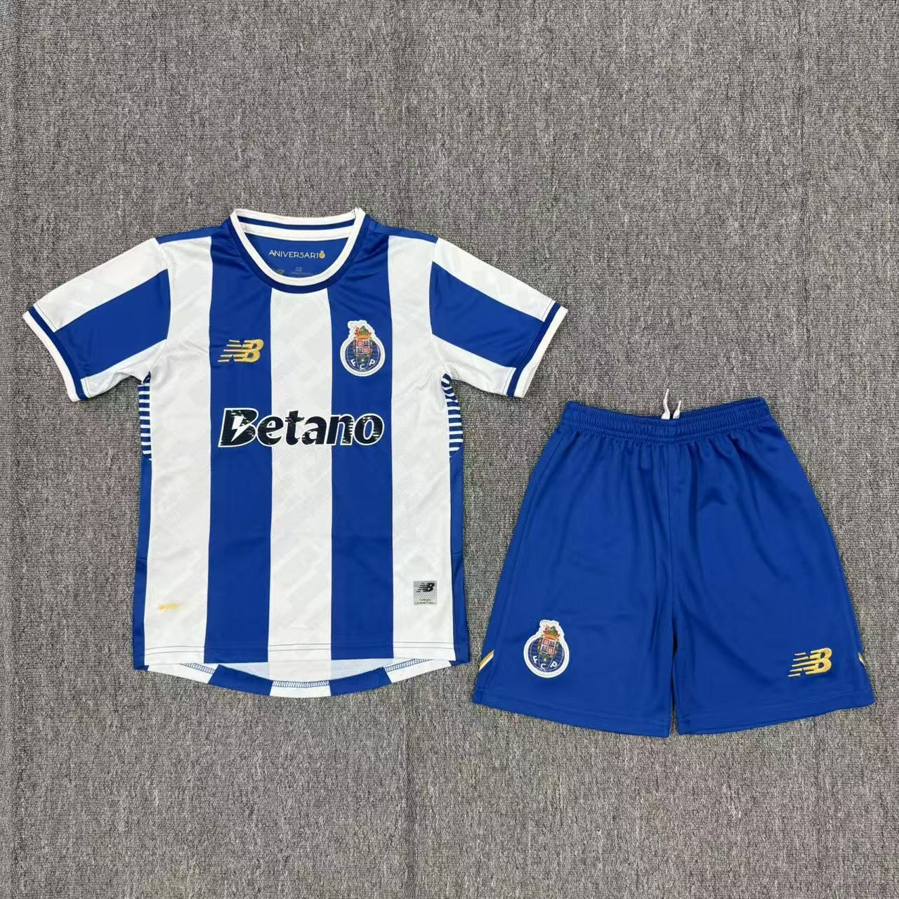 25/26 Porto home kids version size 16-28