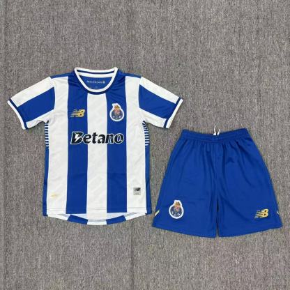 25/26 Porto home kids version size 16-28