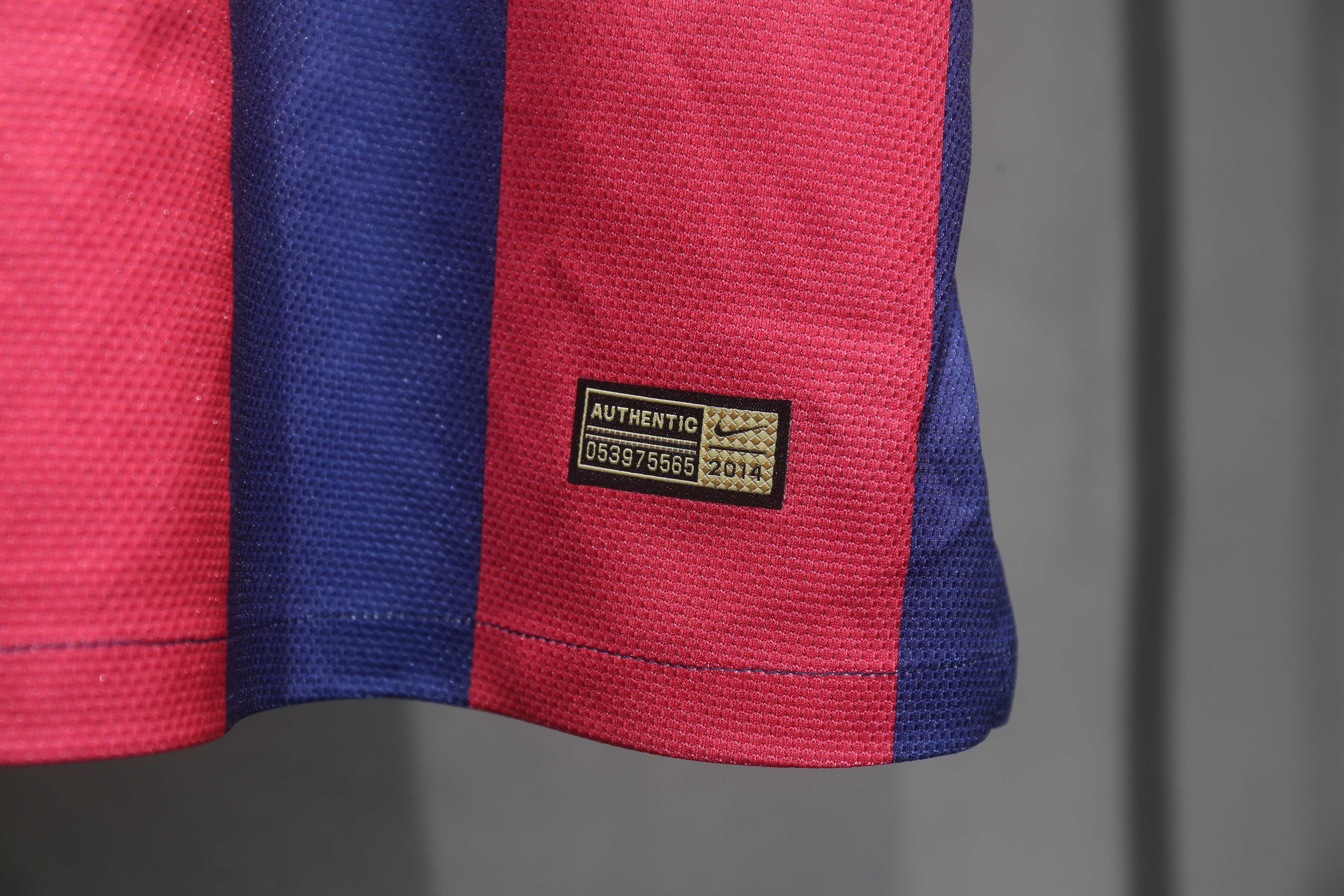 Retro 2014/15 Barcelona Home player version Size S-3XL