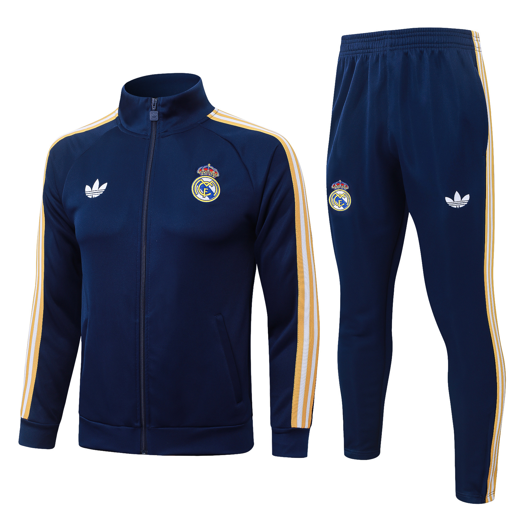 26/27 re@l Medrid Deep Sapphire Blue  Full-Zip Jacket Suit