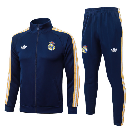 26/27 re@l Medrid Deep Sapphire Blue  Full-Zip Jacket Suit