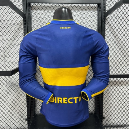26/27 Boca Juniors home long sleeve player version S-4XL