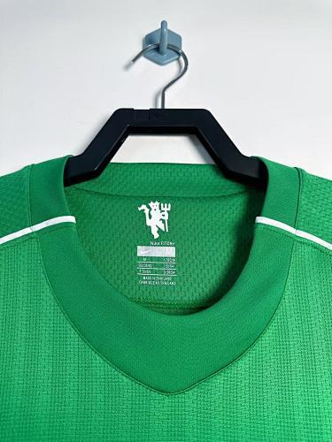07/08 Manchester United M-U goalkeeper green long sleeve Retro Version S-XXL