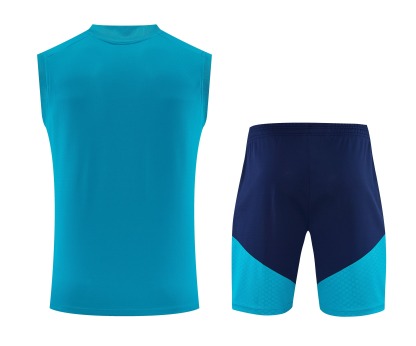 2026 Spain blue vest training suit S-XXL