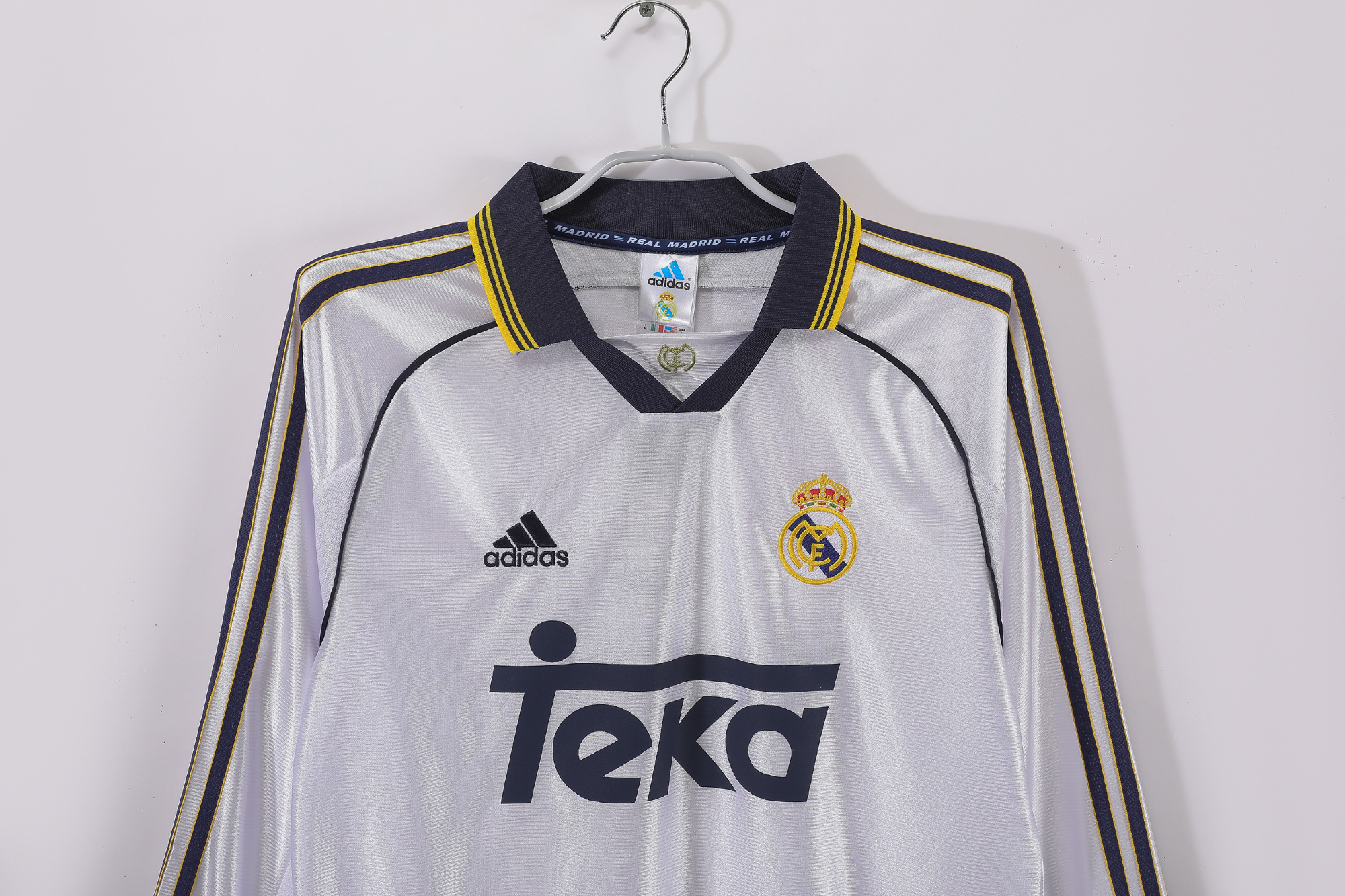 Retro re@l Medrid 2000 home long sleeve S-XXL