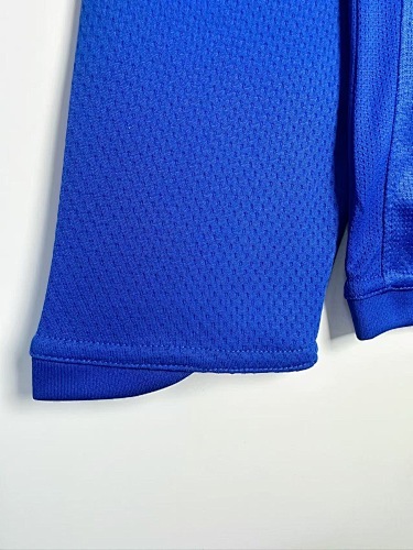 07/08 Manchester United M-U goalkeeper blue long sleeve Retro Version S-XXL