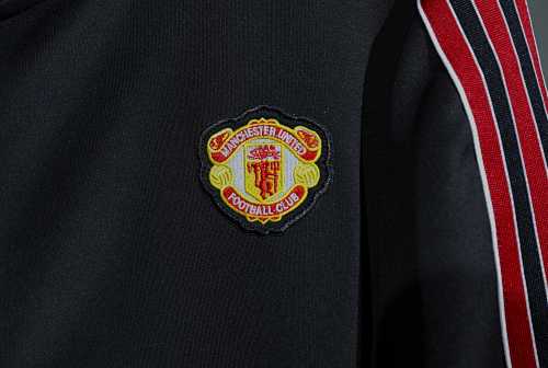 25/26 Manchester United M-U black Full-Zip Jacket Suit