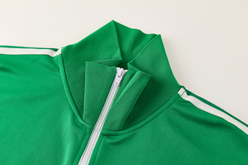 2026 Mexico green retro Full-zipper jacket suit S-XXL