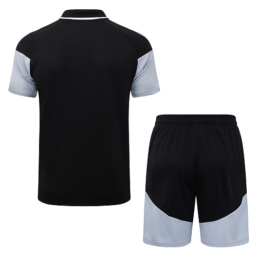 26/27 re@l Medrid black Polo training suit S-XXL