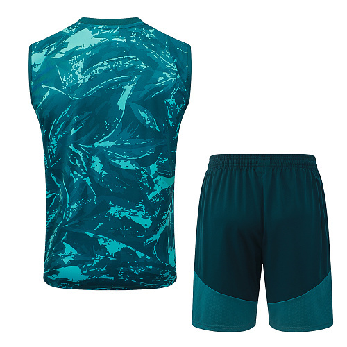 26/27 re@l Medrid green B vest training suit S-XXL