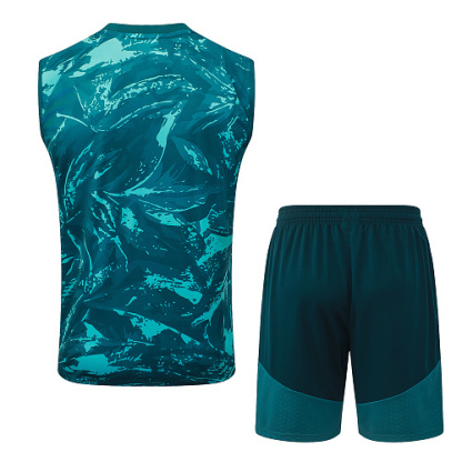 26/27 re@l Medrid green B vest training suit S-XXL