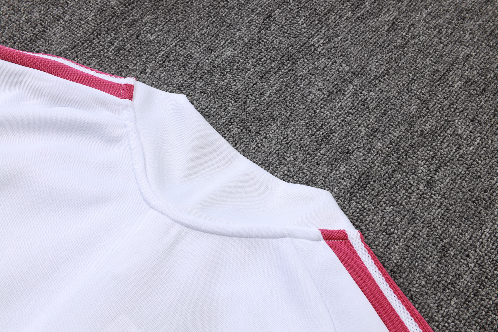 26/27 re@l Medrid white/dark green(rose pink color scheme） Full-Zip Jacket Suit