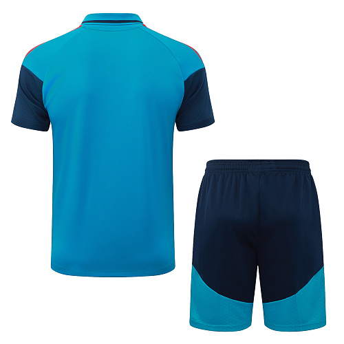 2026 Spain blue Polo training suit S-XXL