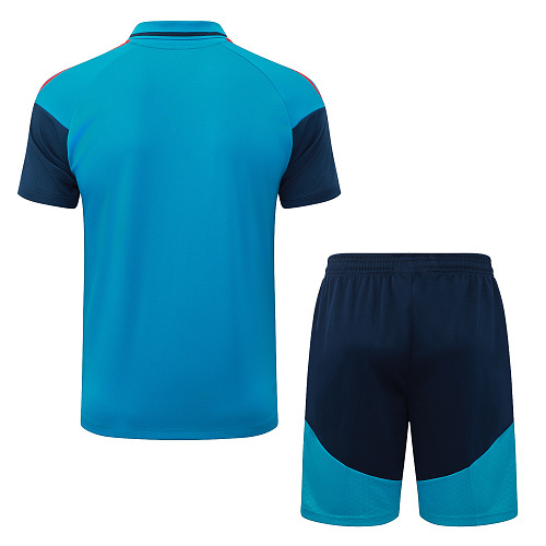 2026 Spain blue Polo training suit S-XXL