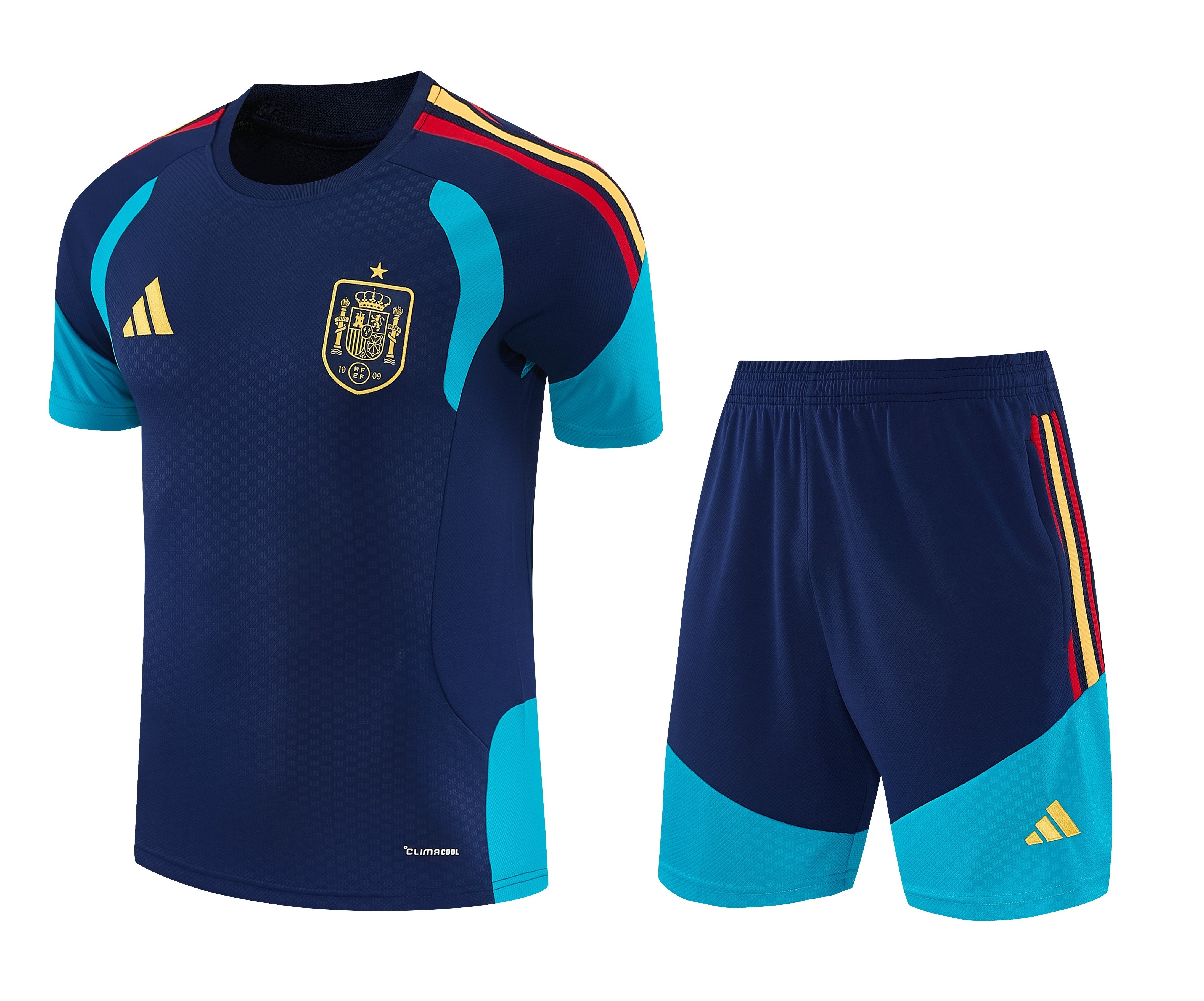 2026 Spain royal blue training suit S-XXL