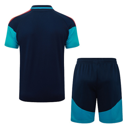 2026 Spain royal blue Polo training suit S-XXL