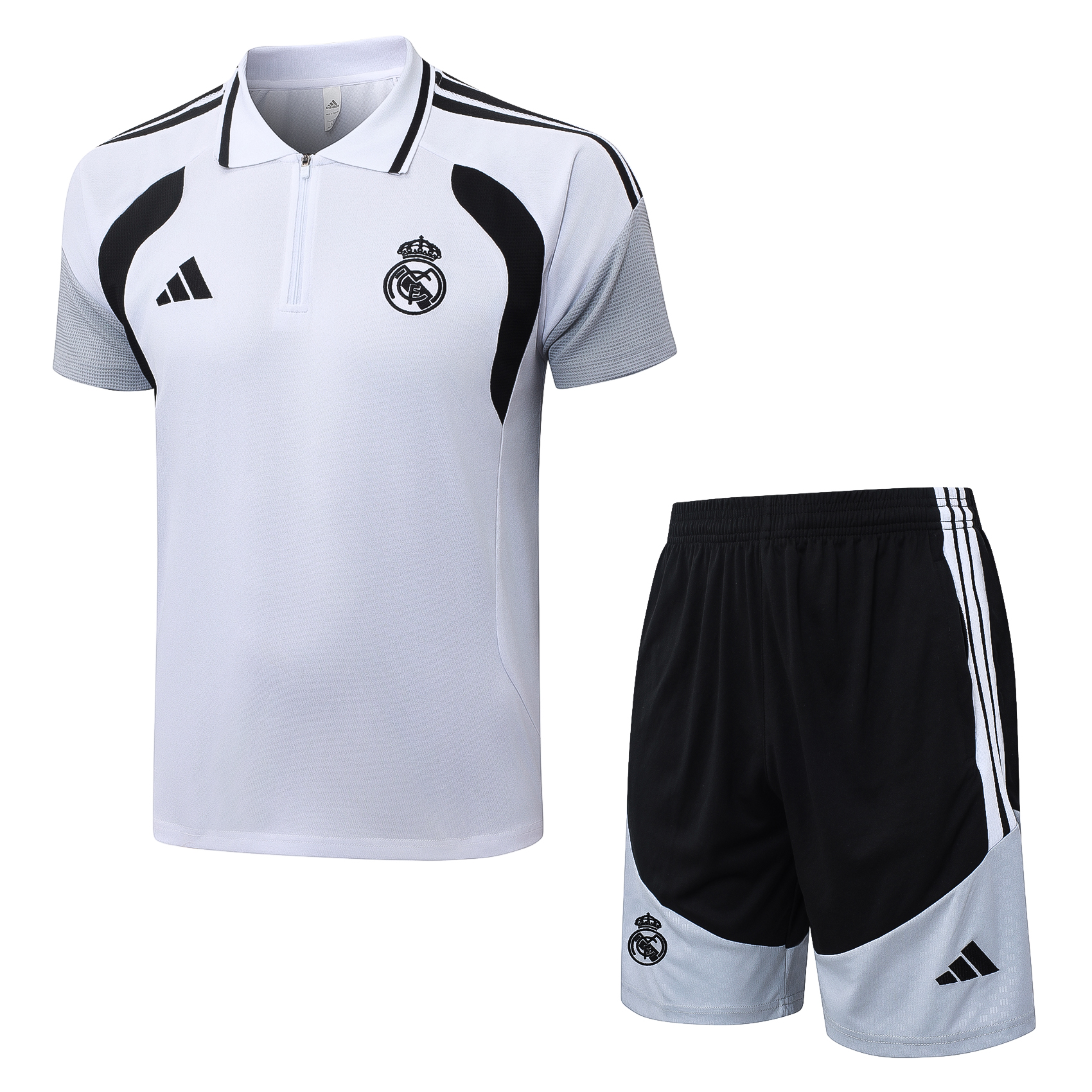 26/27 re@l Medrid white Polo training suit S-XXL