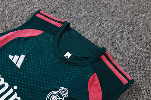 26/27 re@l Medrid green vest training suit S-XXL