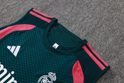26/27 re@l Medrid green vest training suit S-XXL