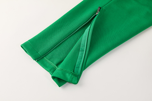 2026 Mexico green retro Full-zipper jacket suit S-XXL