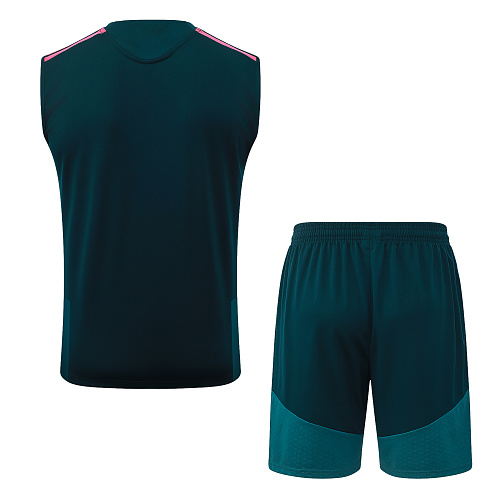 26/27 re@l Medrid green vest training suit S-XXL