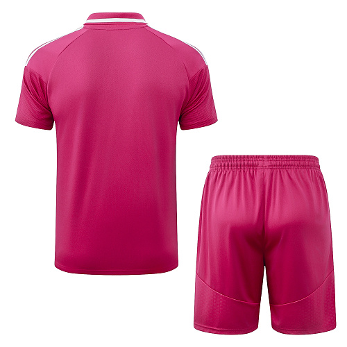 26/27 re@l Medrid pink Polo training suit S-XXL