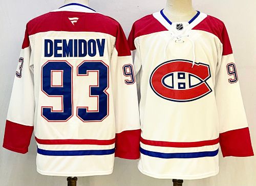 2026 NHL Montreal Canadiens white-red S-3XL
