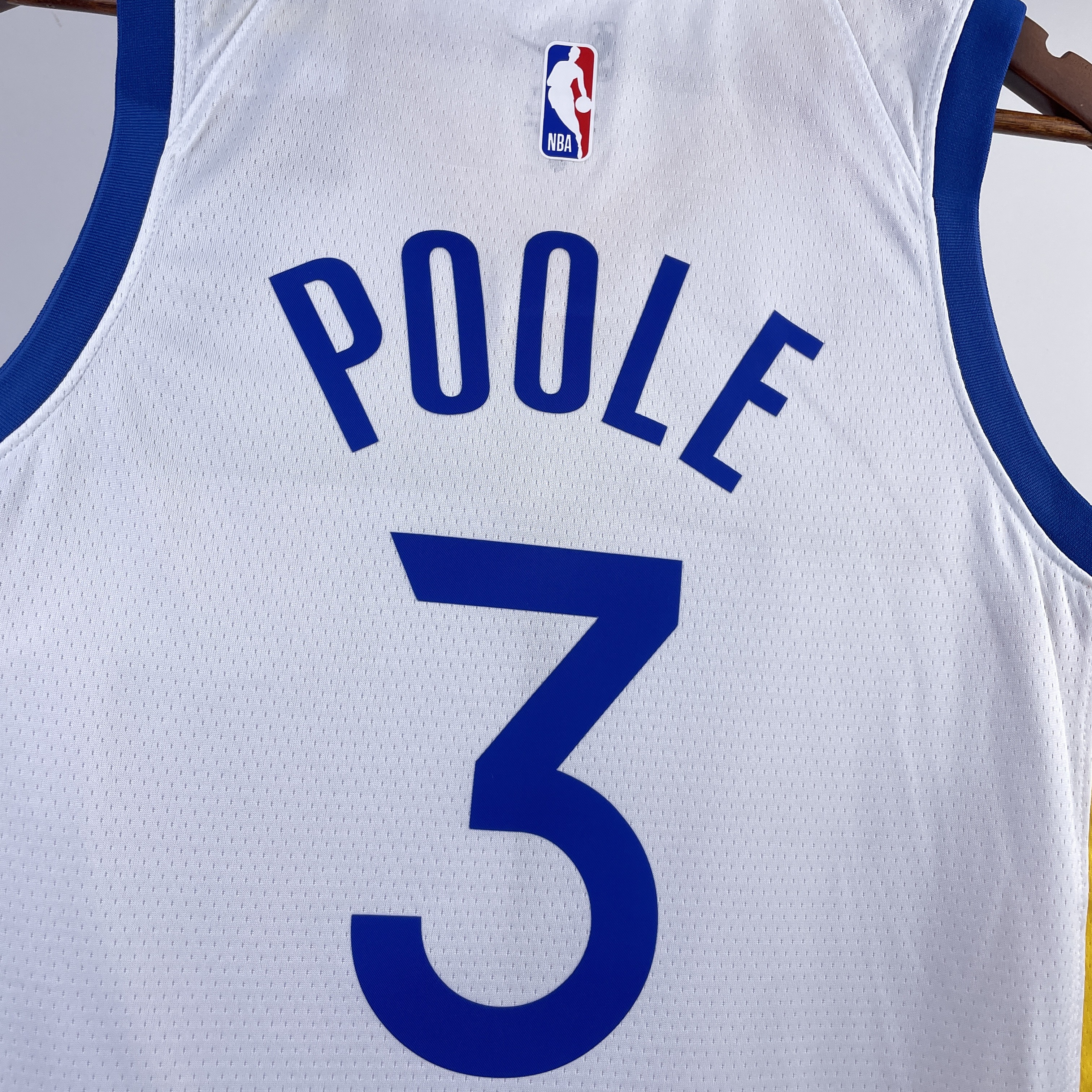 23 Season Warriors V-neck White No.3 Poole