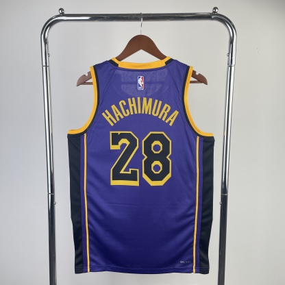 2023 NBA Los Angeles Lakers Purple version S-XXL