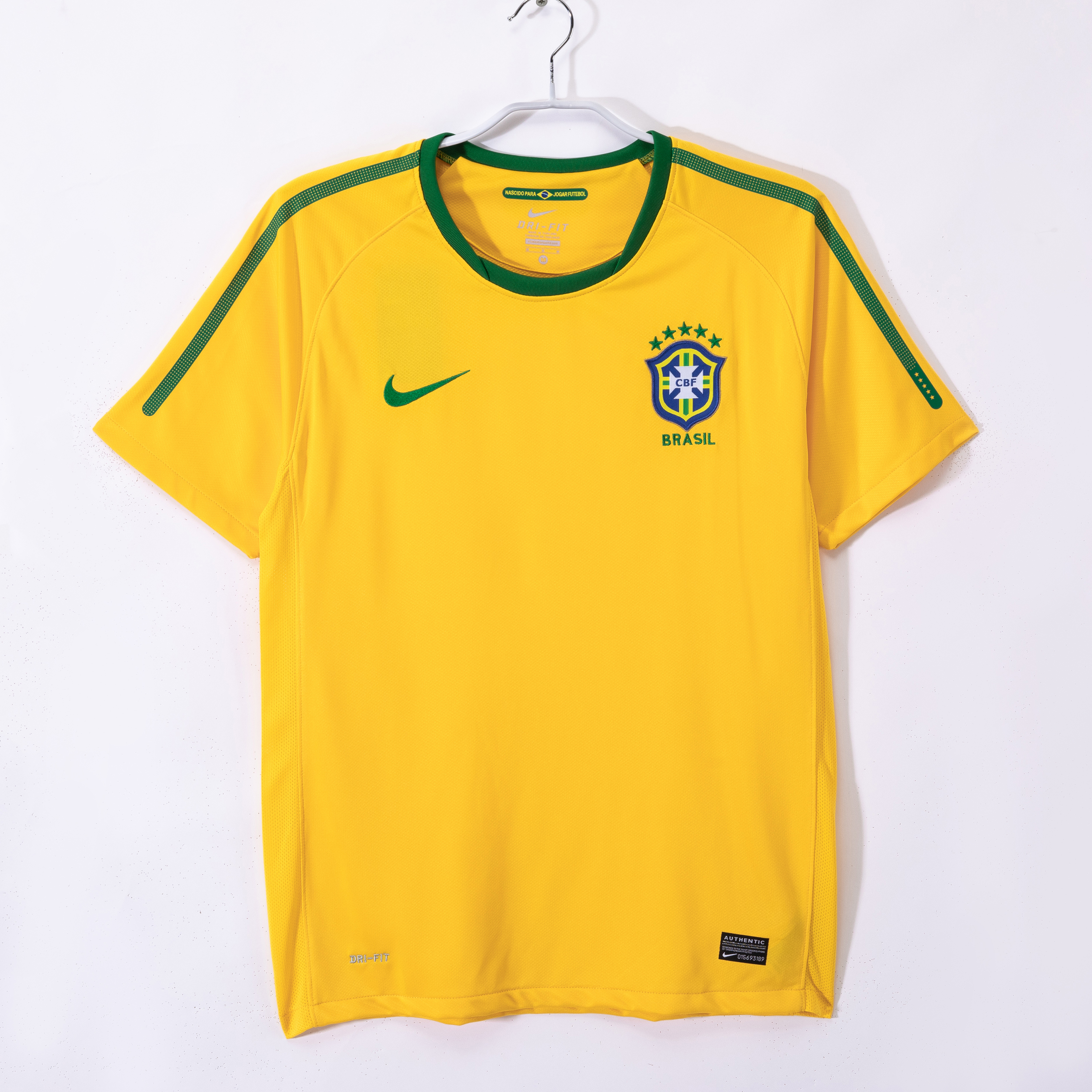 Retro 2010 Brazil home S-XXL