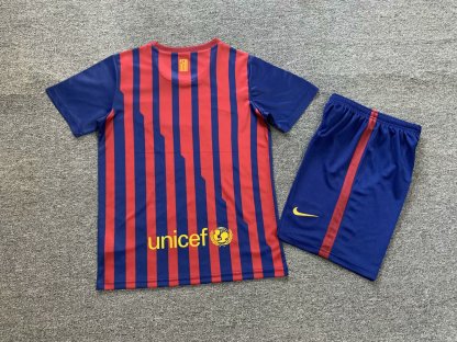 Retro Kids 11/12 Barcelona home size:16-28