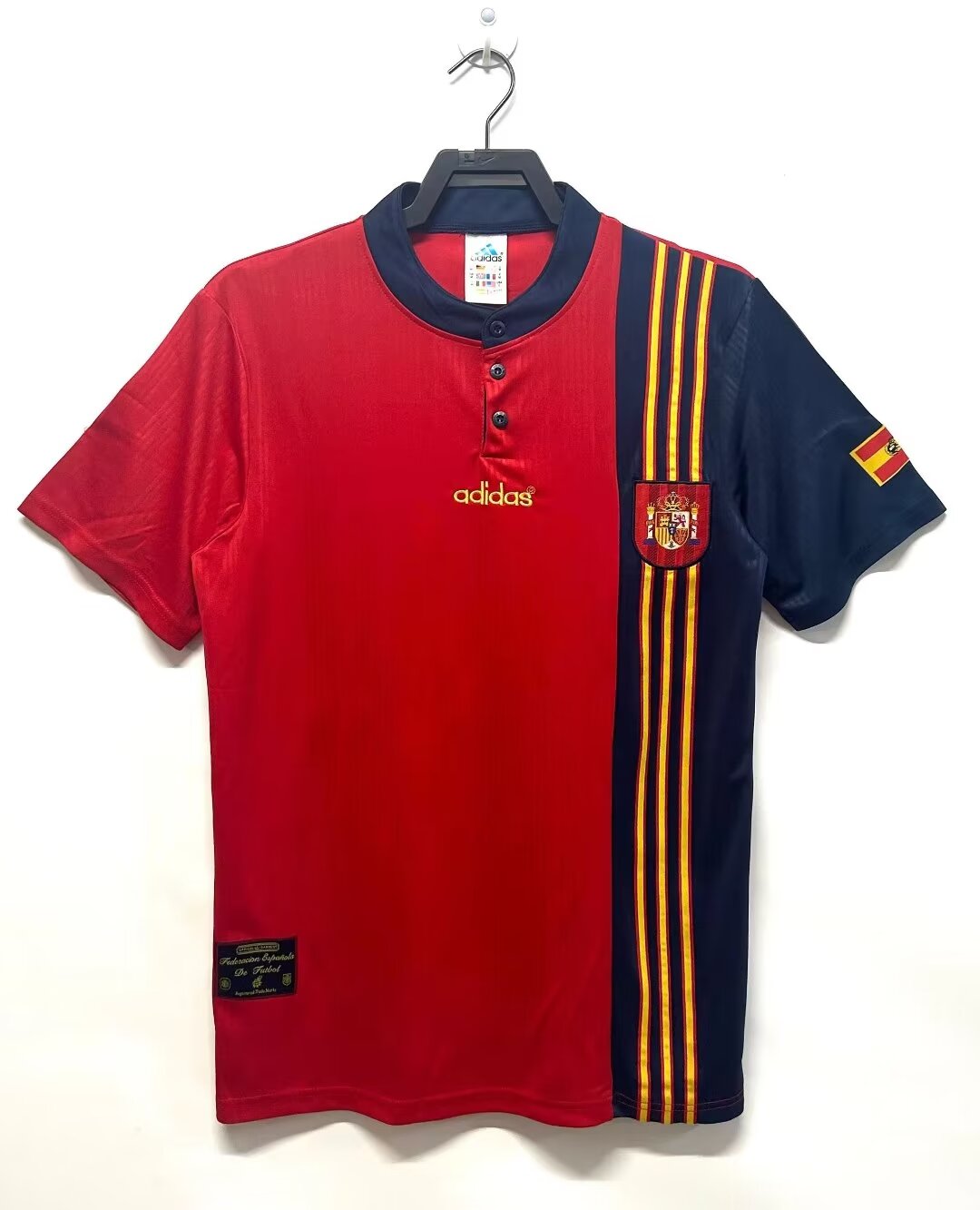1996 Spain home retro version S-XXL