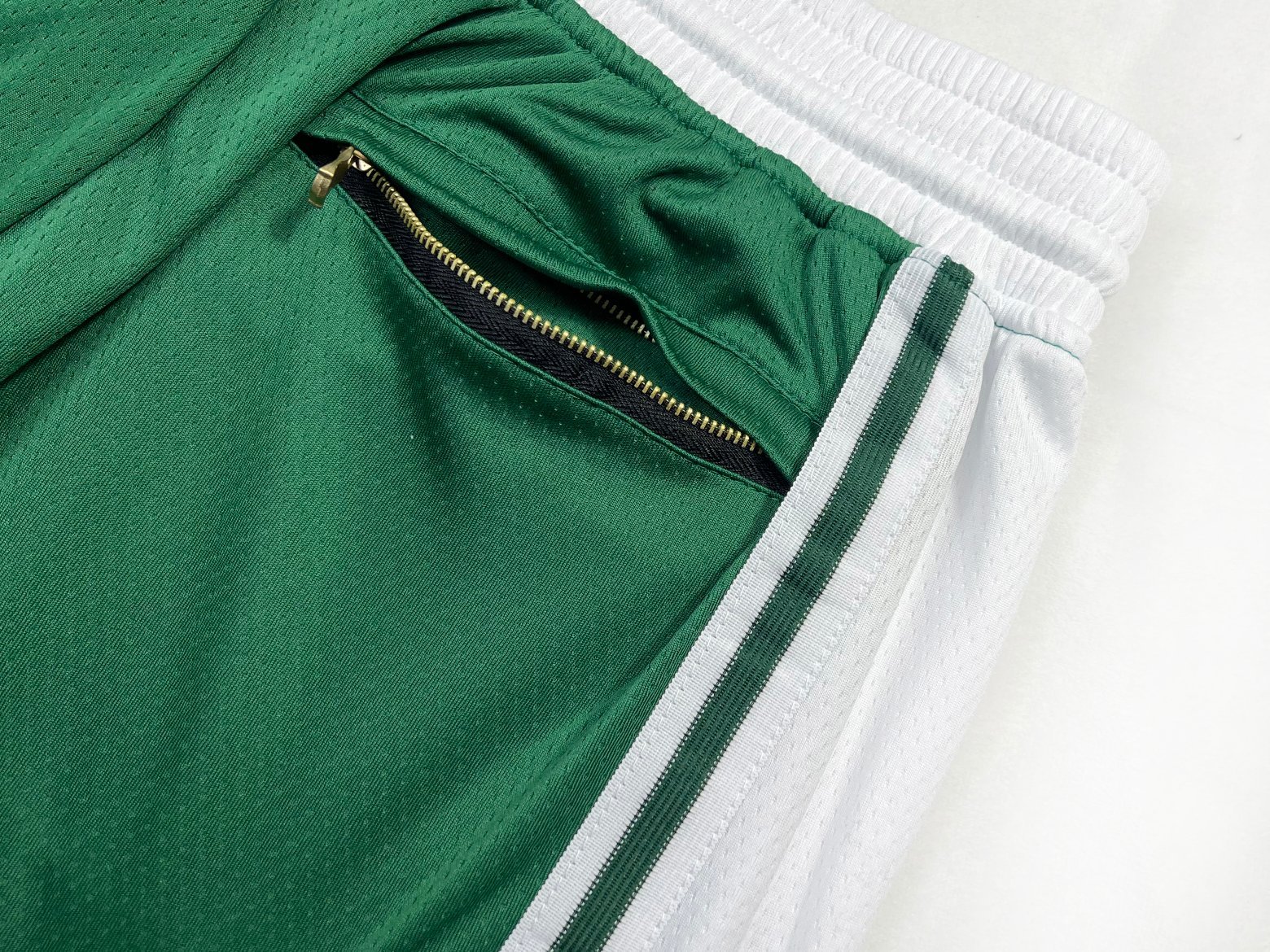 Celtics embroidered basketball shorts
