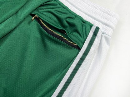 Celtics embroidered basketball shorts