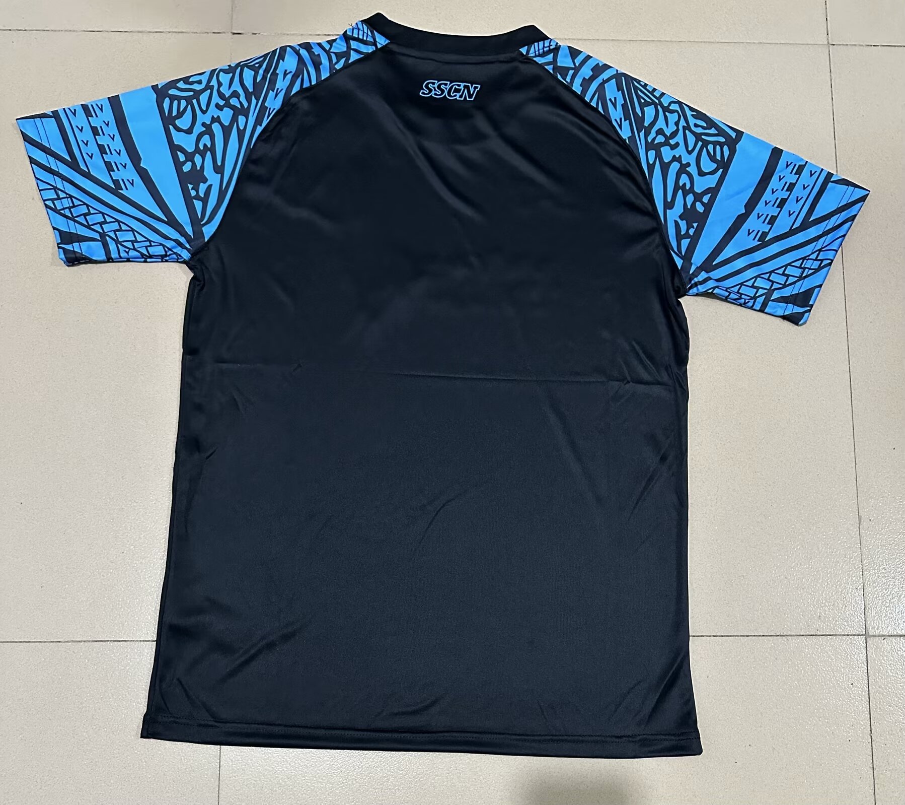 2324 Naples black training uniform s-4xl