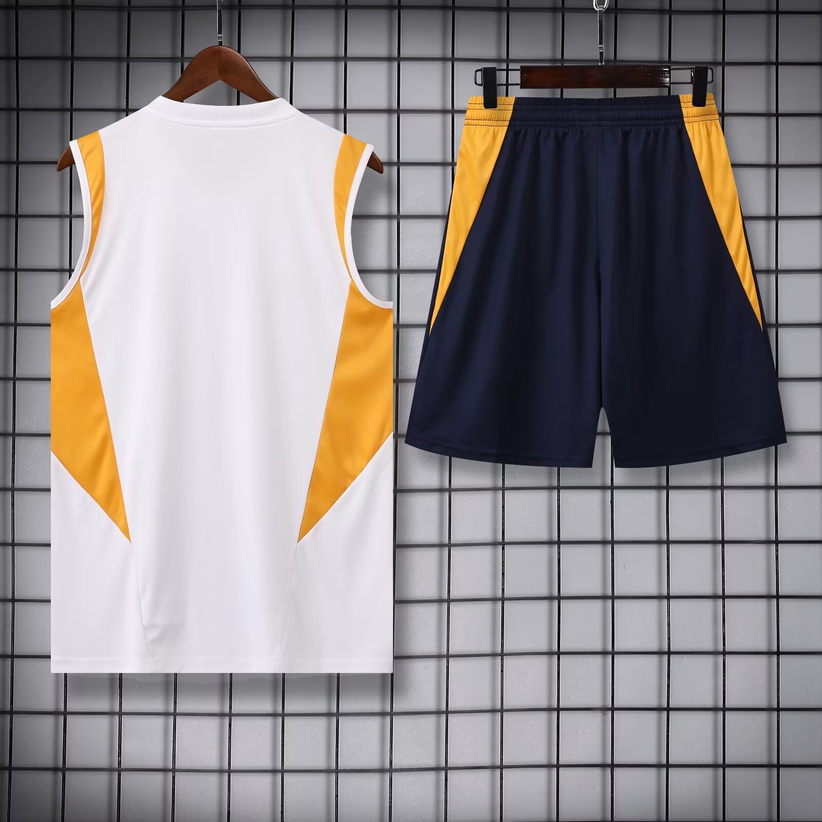 23-24 Real Madrid White Training Vest Size S-XXL