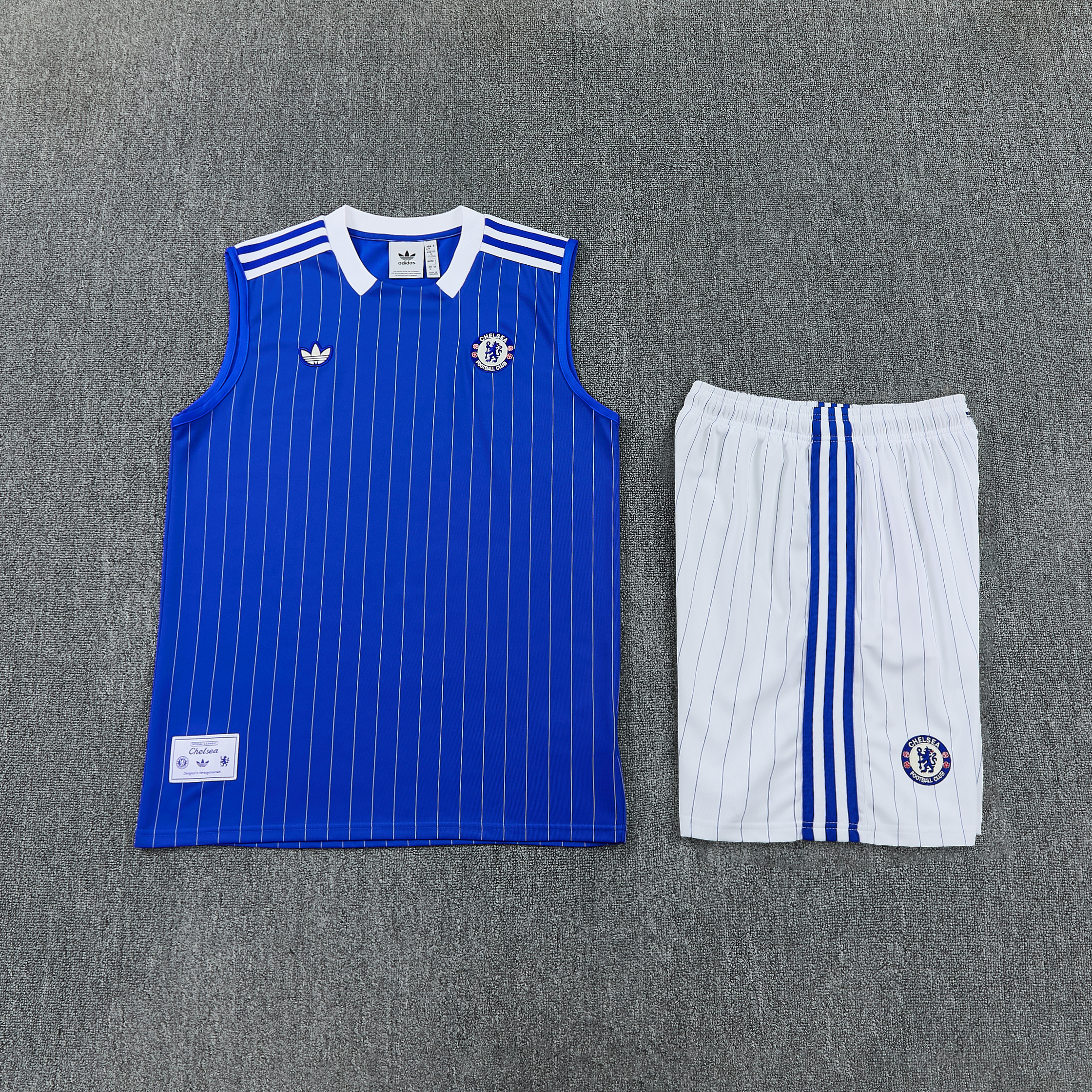 25/26 Chelseα training blue vest set fan version S-XXL