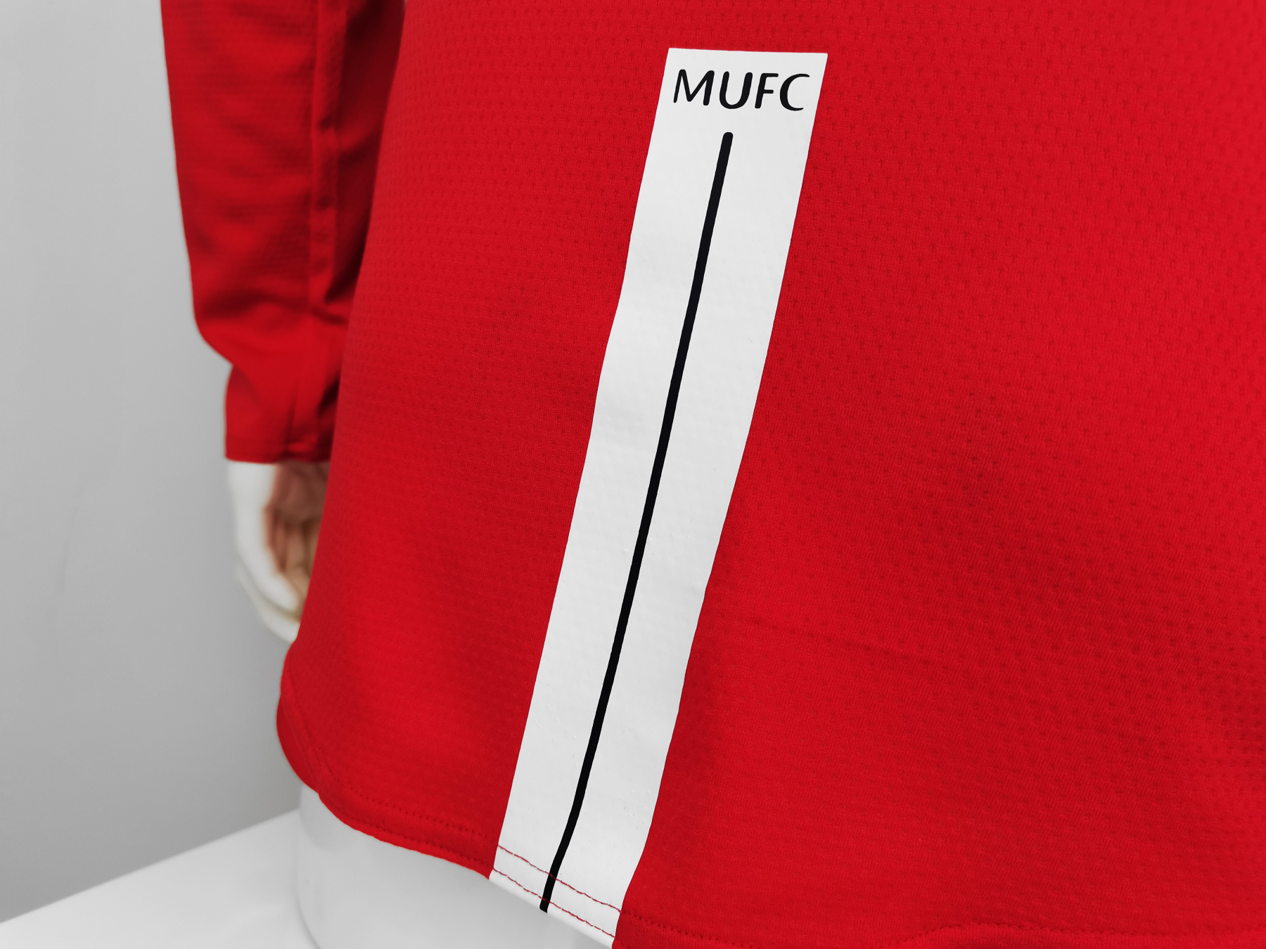 Retro: 07-08 M-u home long sleeve S-2XL