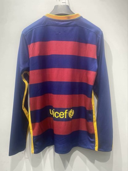 Retro 15/16 Barcelona home long sleeve S-XXL