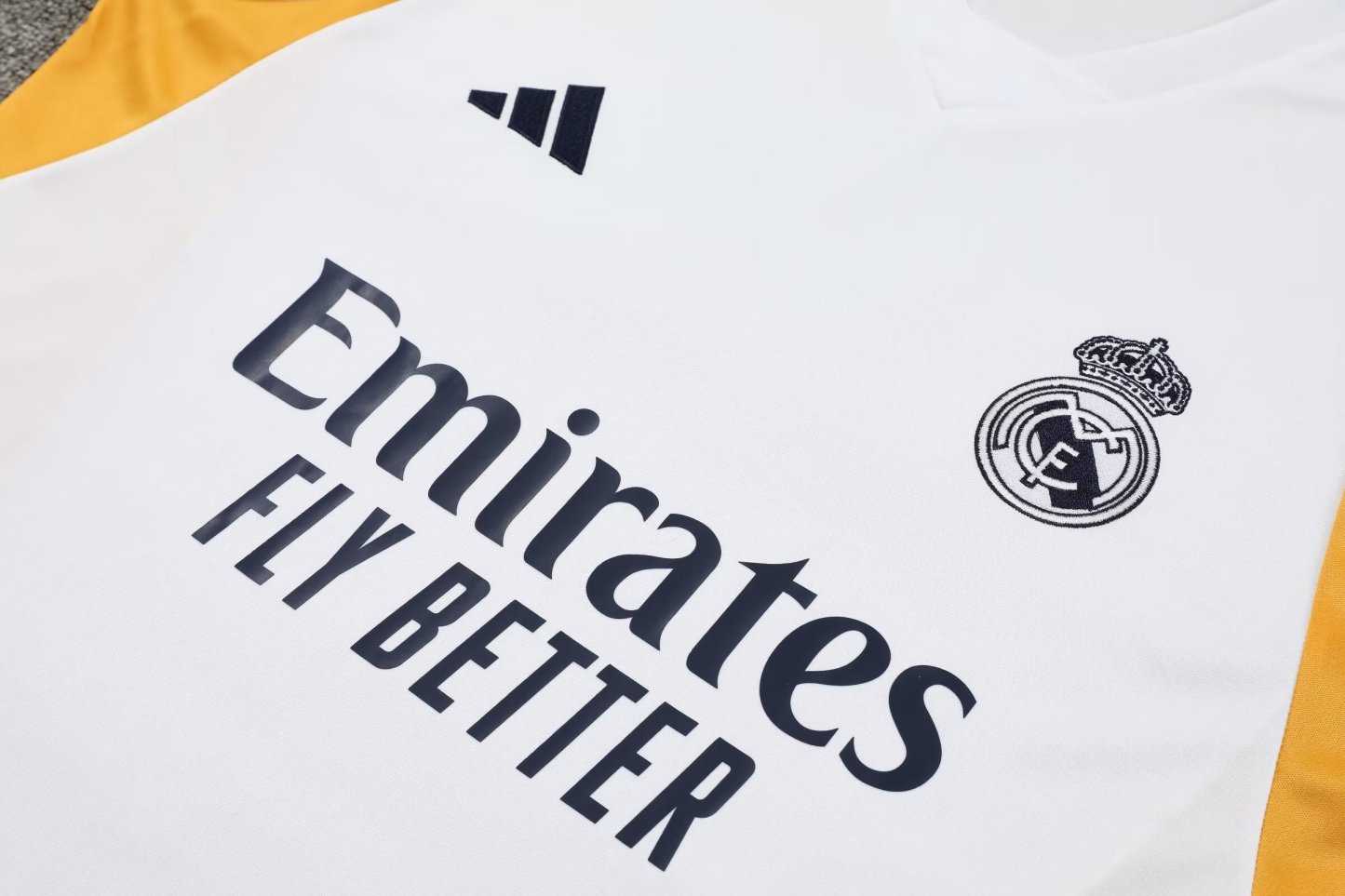 23-24 Real Madrid White Training Vest Size S-XXL