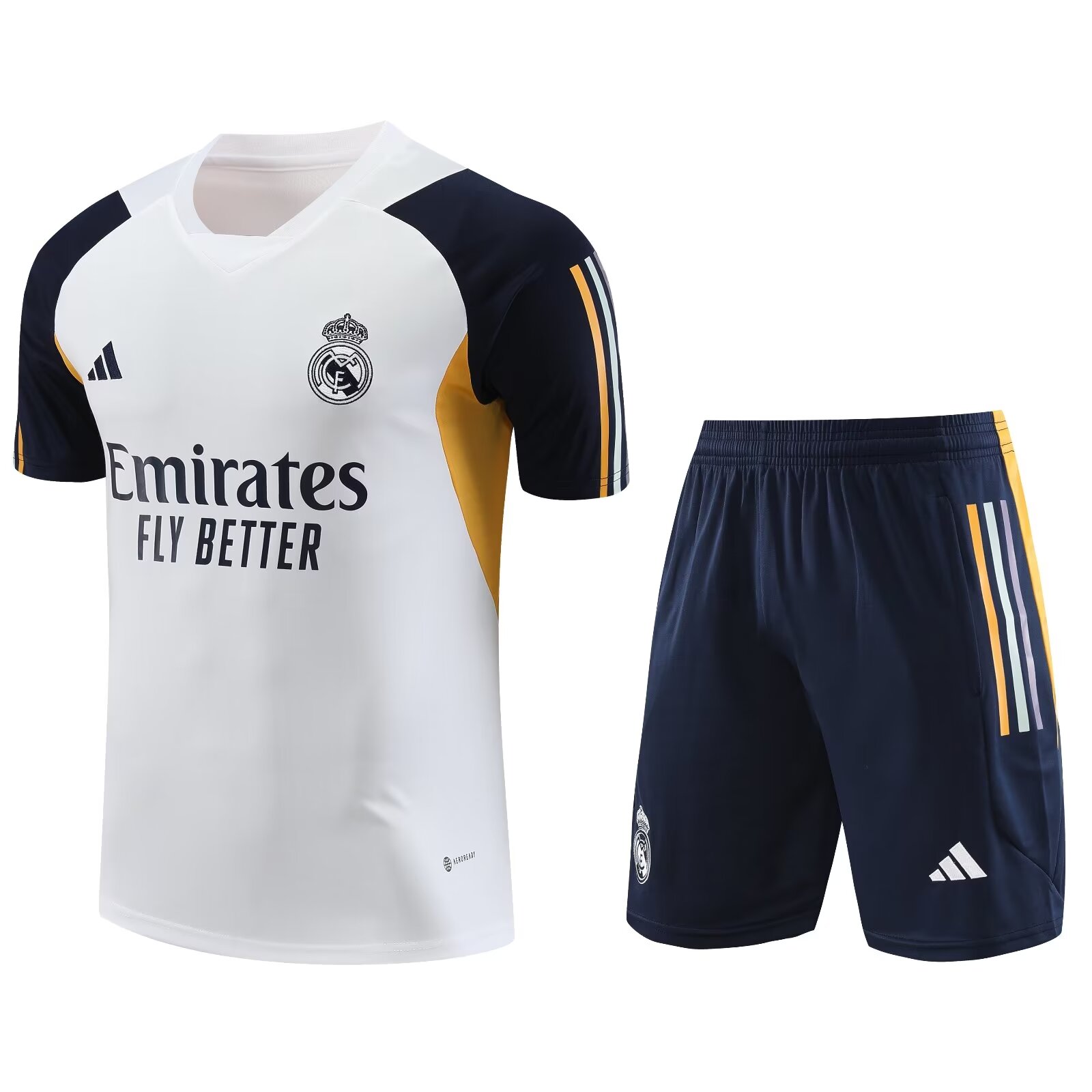23-24 Real Madrid White Training Shirt Size S-XXL