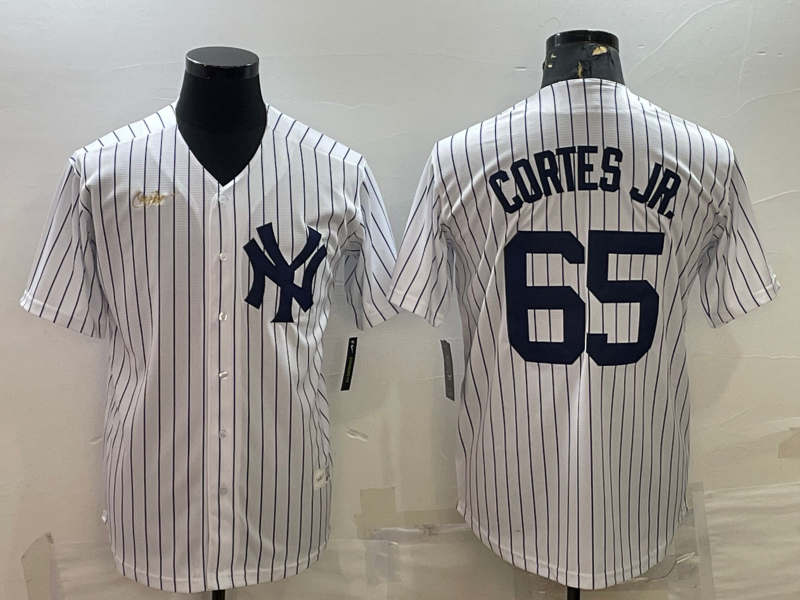 2025 MLB New York Yankees white S-3XL