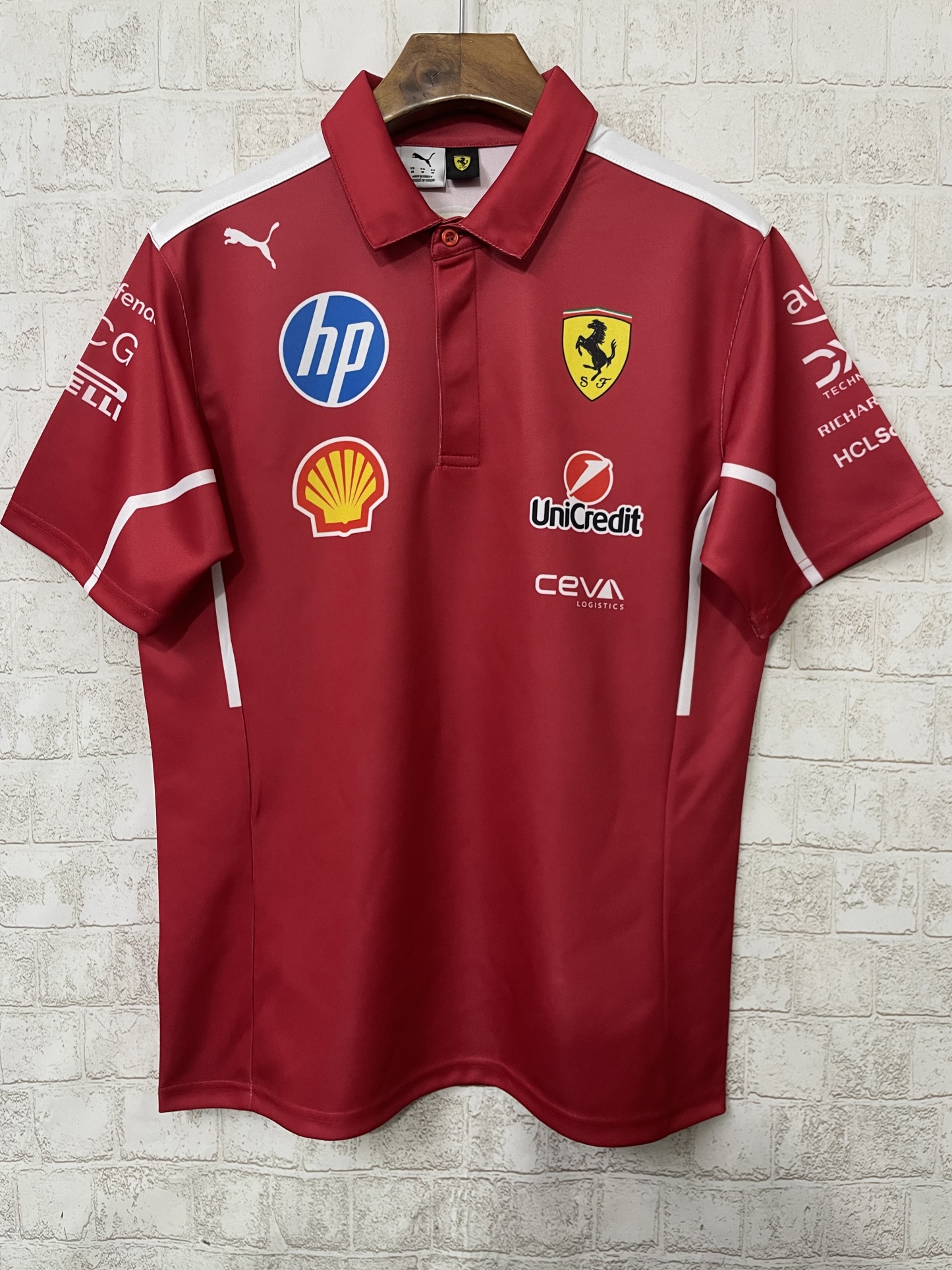 2025 Ferrari F1 Red jersey