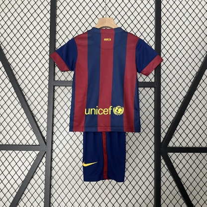 Retro Kids 14/15 Barcelona home size:16-28